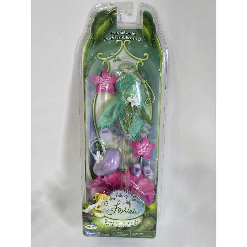 2006 Disney Fairies Tinkerbell & Friends Fashion Sets Outfit Clothes Dress Shoes